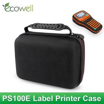 Чехол для портативного принтера этикеток Ecowell PS100E 100% подходит для принтера этикеток PS100E с автоматической нарезкой, защитная дорожная сумка для переноски